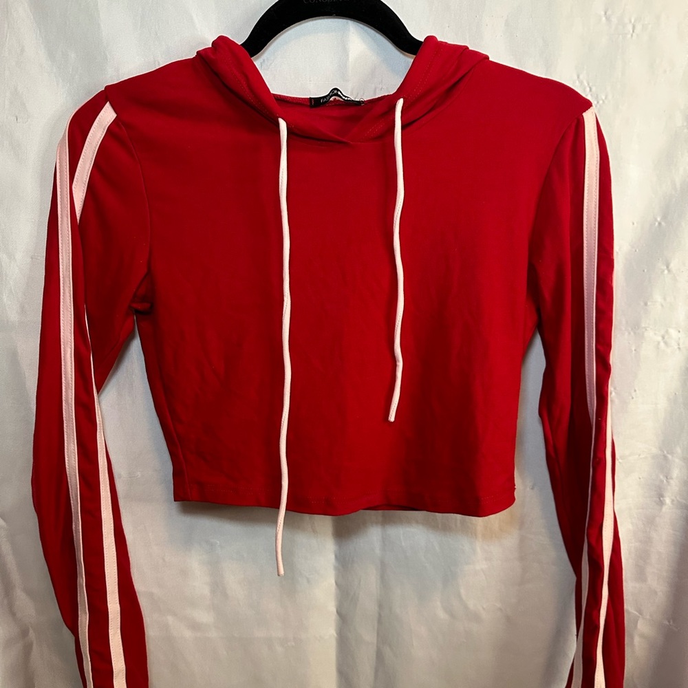 Fashion Nova crop hoodie